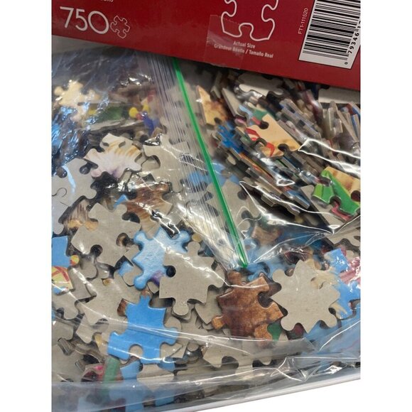 Buffalo Games Cats Beachcombers 750 Piece Puzzle 24x18 Inches Age 14+ - Picture 3 of 3